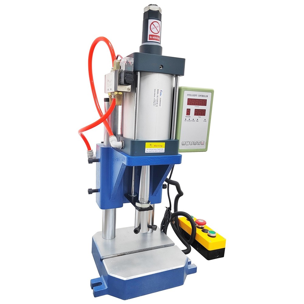 1763lb Pneumatic Punch Press Machine with Controller Dual Column Compressed Air