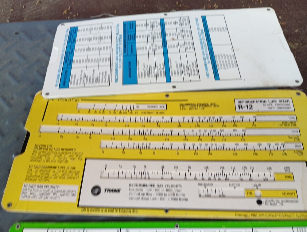 Vintage Slide Calculators