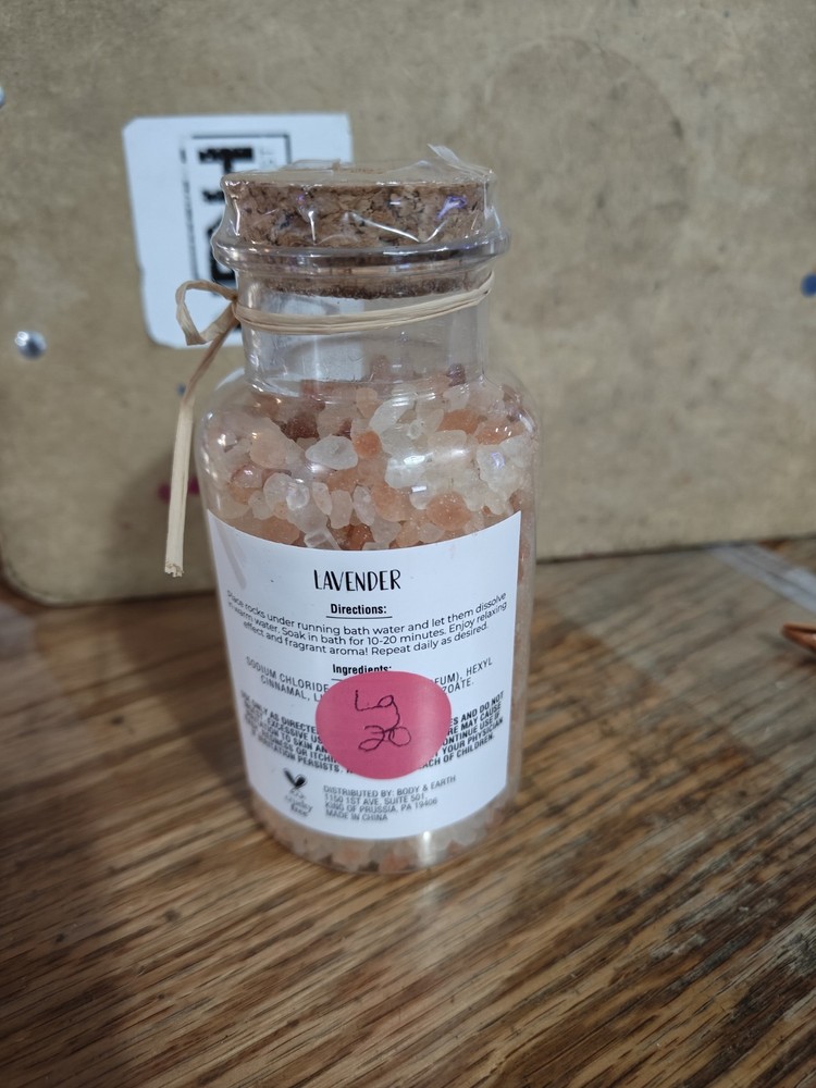 HB1- Himalayan Bath Salt Infused With Lavender