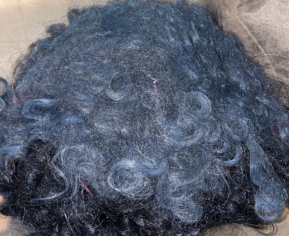 NAPPY HAIR BLACK WIG COSTUME ACCESSORY