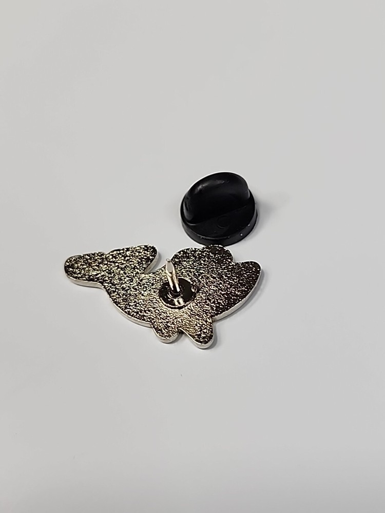 Cartoon Whale Lapel Pin Blue Color