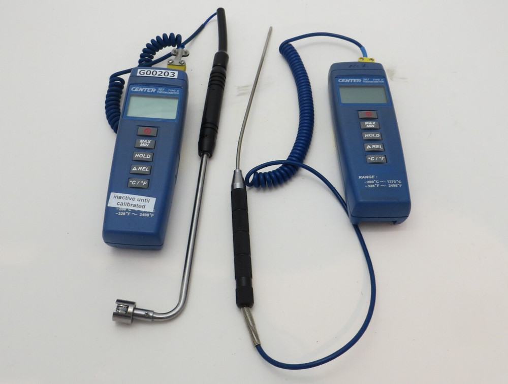 BOTH   Center 307 Mini Thermometer - Type K