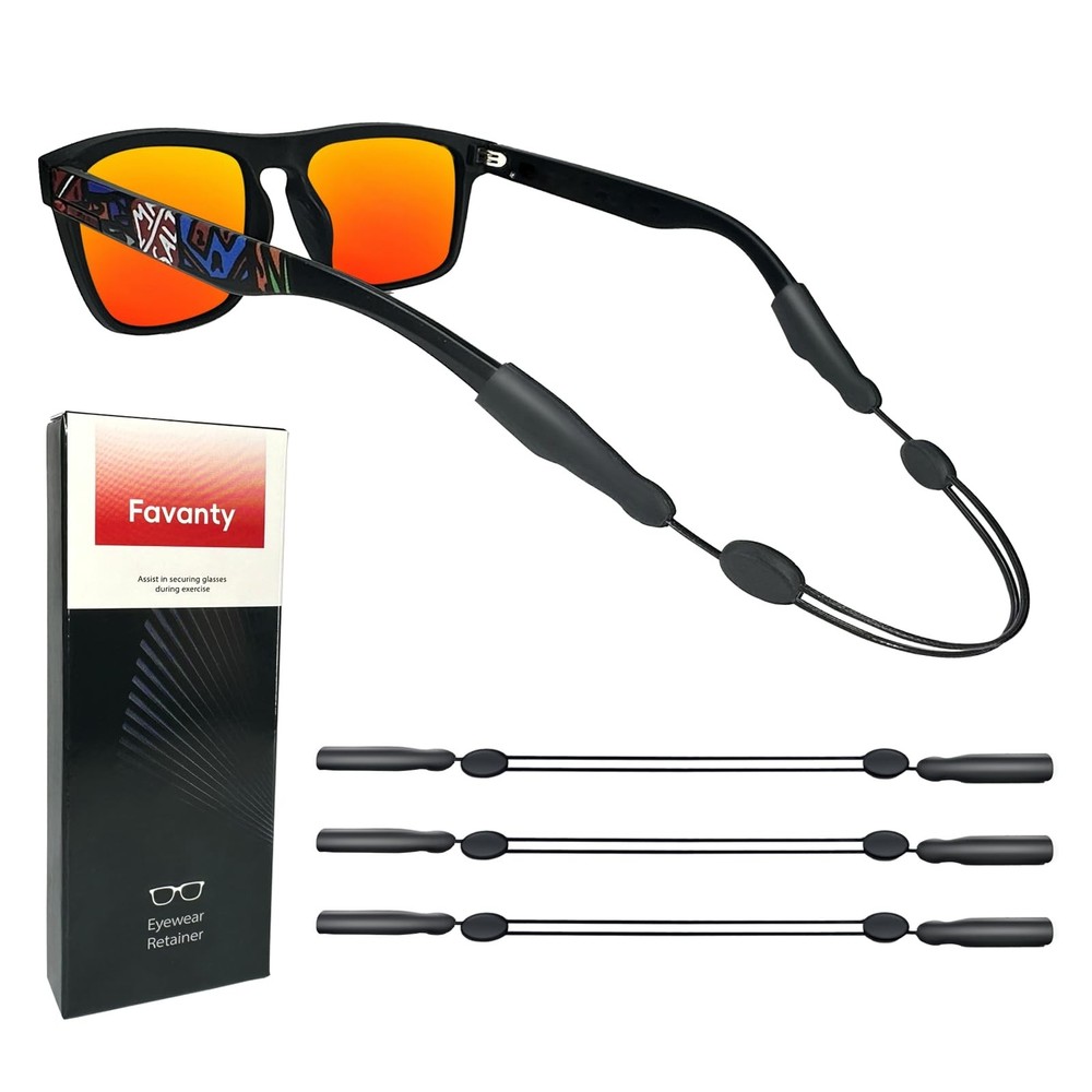 Glasses Strap Sports, Adjustable Sunglass Strap, Eyeglasses Strap Holder for ...