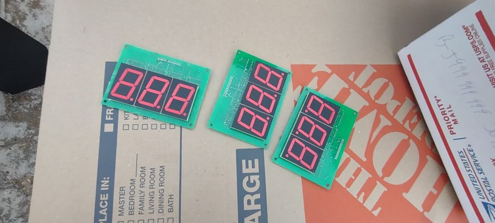 slam dunk arcade redemption scoreboard pcbs working #126