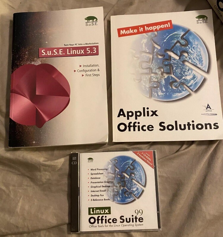Suse Linux Office Suite 99 Big Box Pc