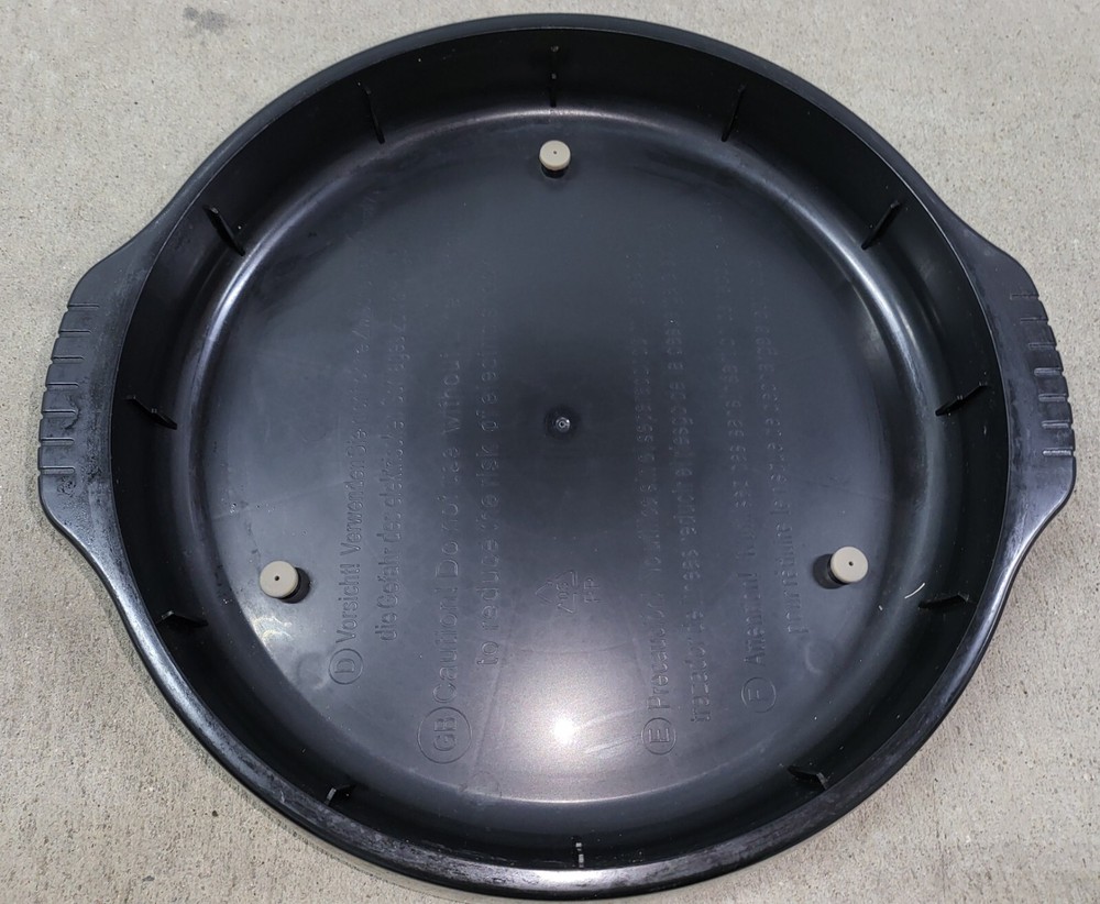 NuWave Pro Plus Oven 20601 20602 Replacement Bottom Base Pan Black Only!