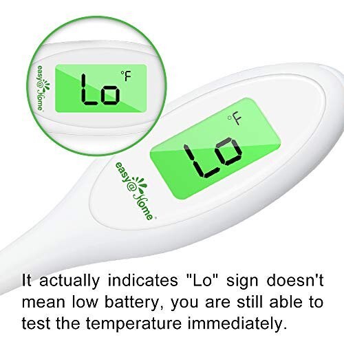 8 Sec Fast Reading Easy@Home Digital Thermometer, EMT-A12