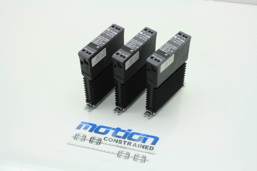 3 IC Electronic SC-1-DD-4015 Solid State Relays 480V / 15A