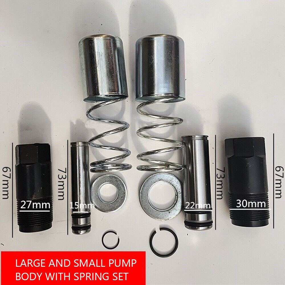 2 Set Jack Plunger Kit Horizontal Double Pump 3 Tons With Spring Jack Spare PaSn