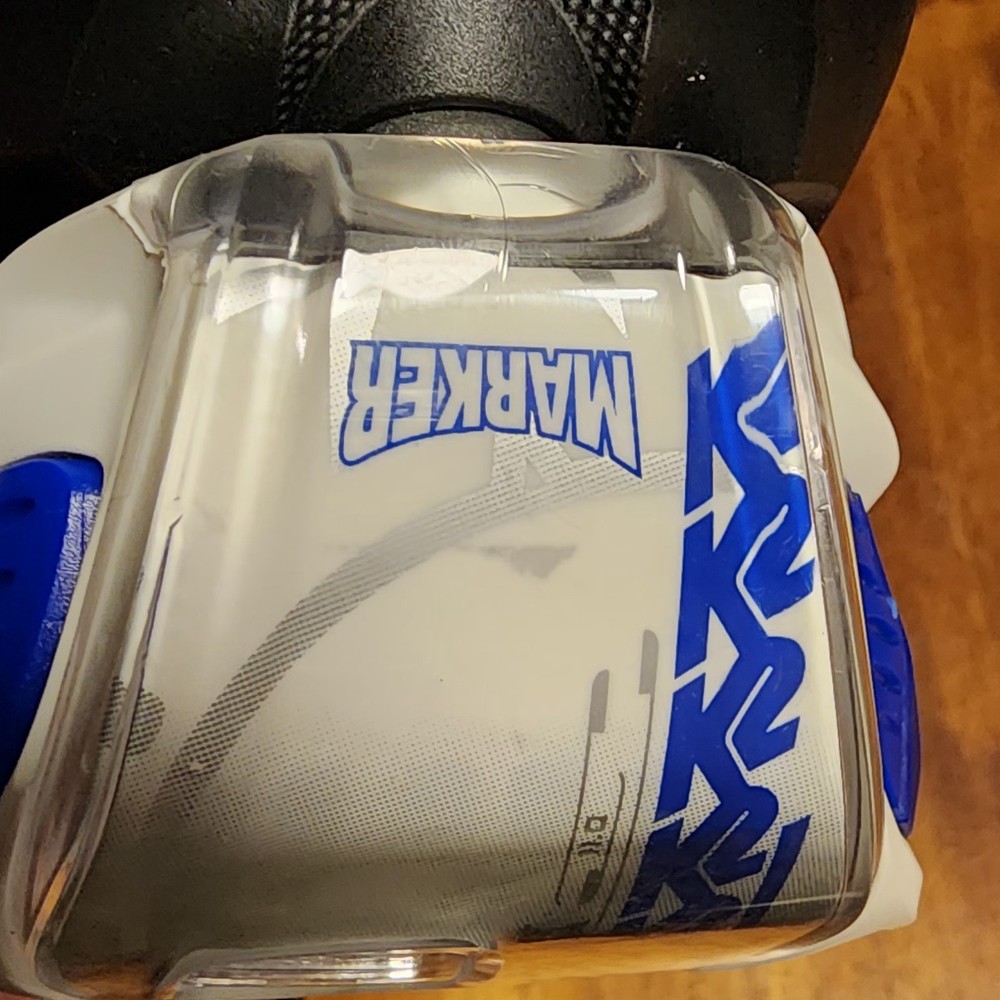 MARKER K2 Blue Ski Bindings ~ READ DESCRIPTION FOR COMPATIBILITY ~ NWOB