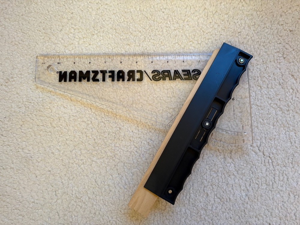 Sears Craftsman Protractor, Angle Finder, Ruler, for Table Saw