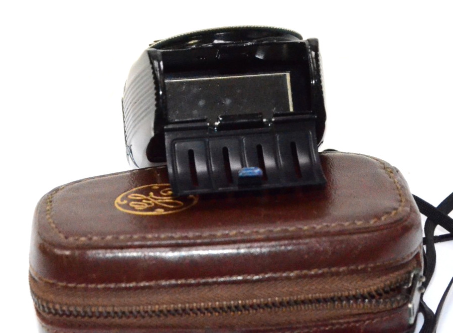 GE Exposure Light Values Meter Type DW-48 Leather Case in Original Box - WORKS