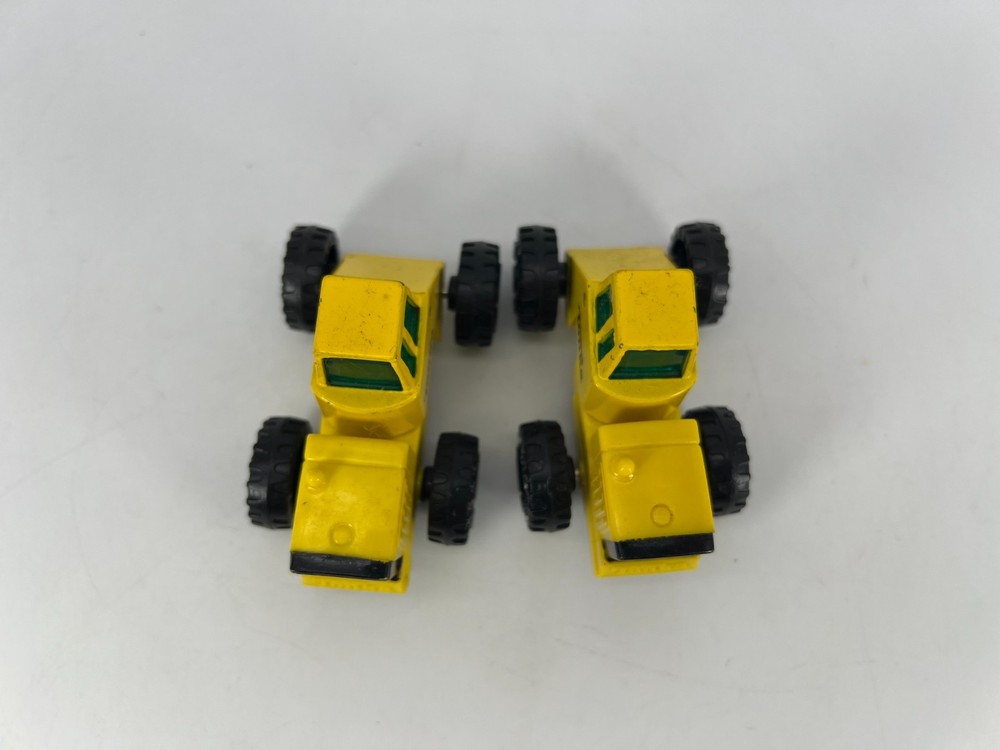 1992 Tonka Construction Front End Loader Set of (2) Fair Condition