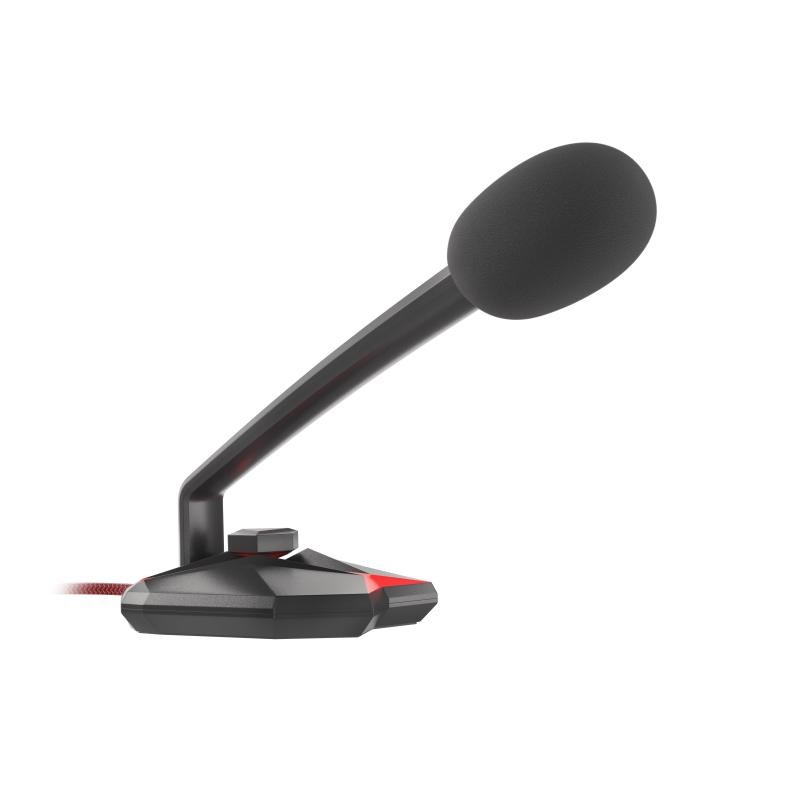 GENESIS Radium 200 Black, Red Microphone for PC