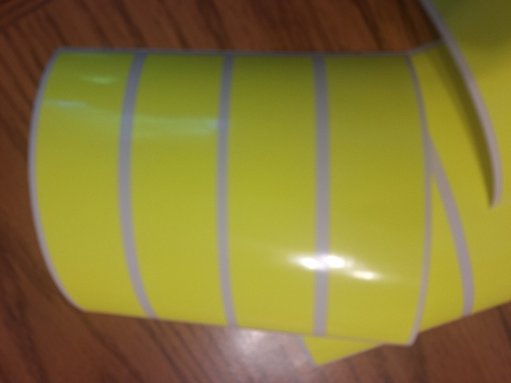 13 Fluorescent Yello Arrow Wraps