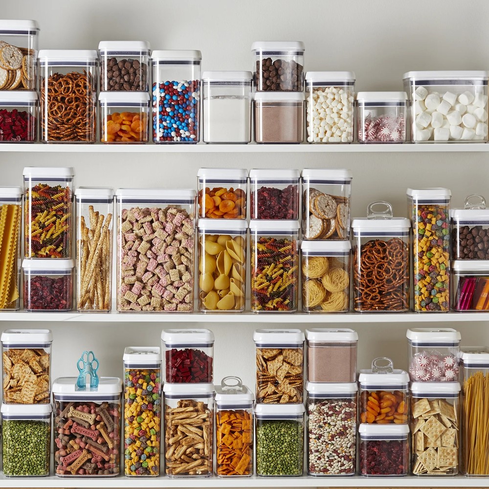 Canister Flip-Tite Square Food Storage Container Set