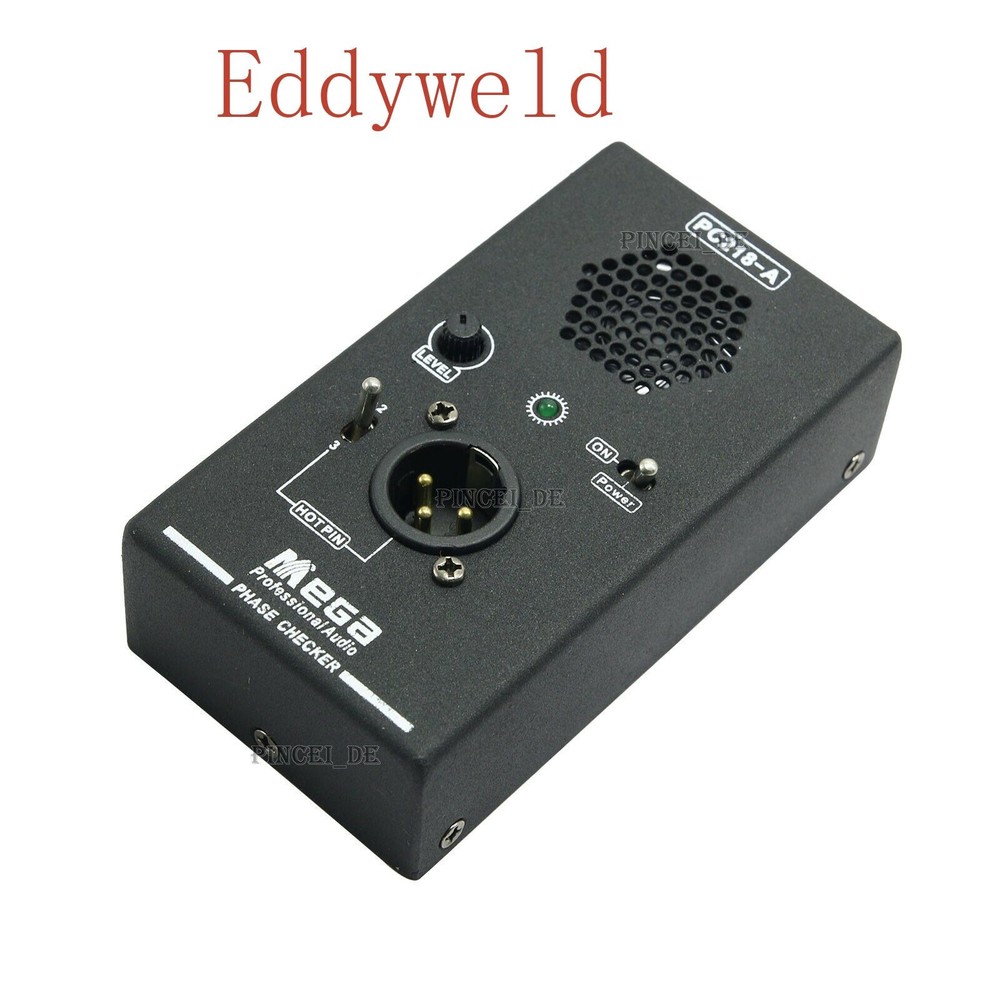 PC218 Phase Polarity Tester Checker Detector Audio Speaker Microphone Testing