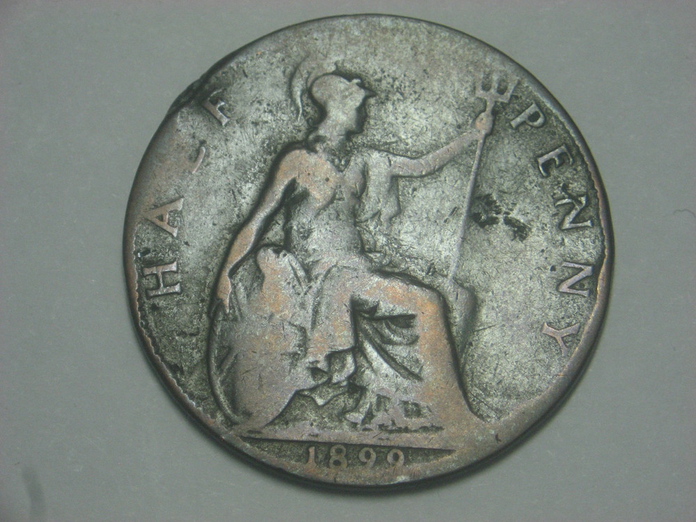 Great Britain Half Penny 1899