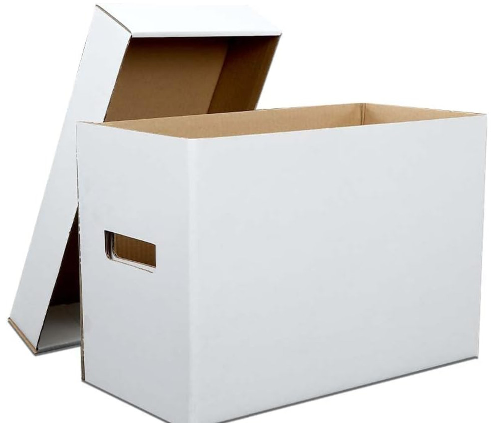 10Pcs Comic Books Storage Boxes Short Holds 150-175 Stackable Durable Archive***