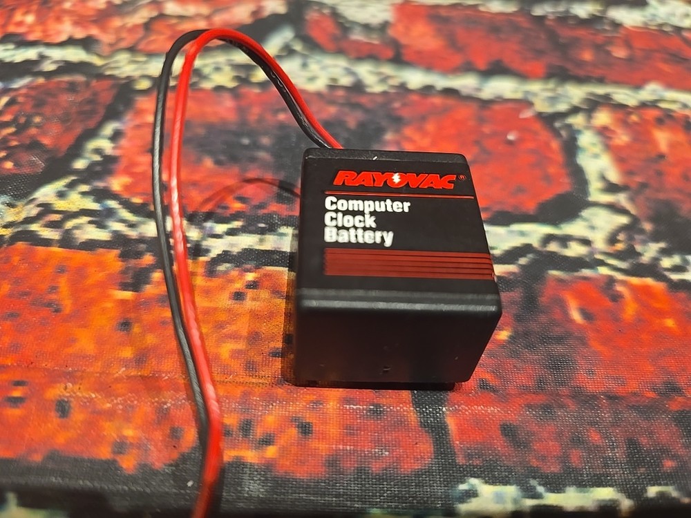 Vintage Rayovac Computer Clock Battery 840
