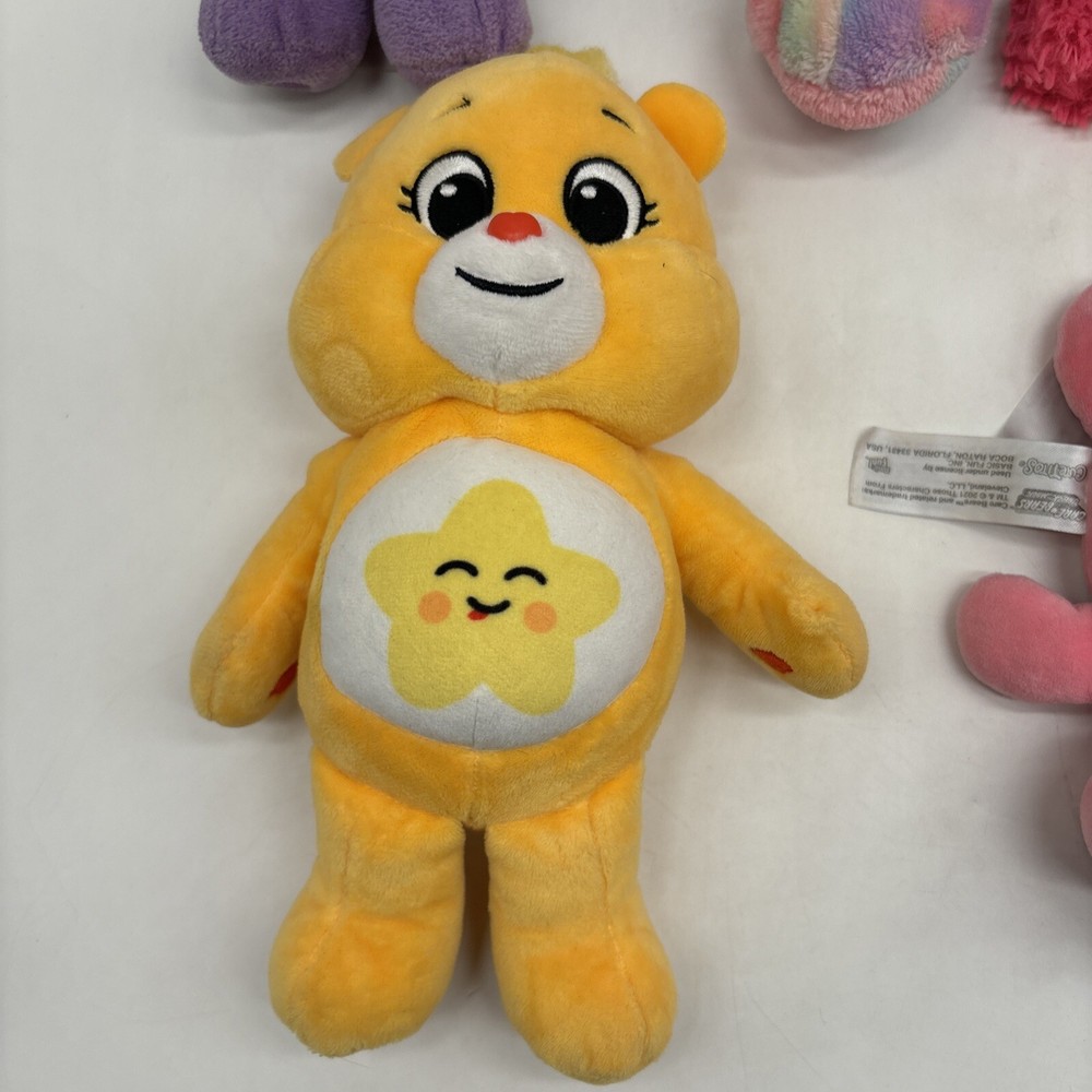 Care Bears Modern Five (5) Plush Lot!