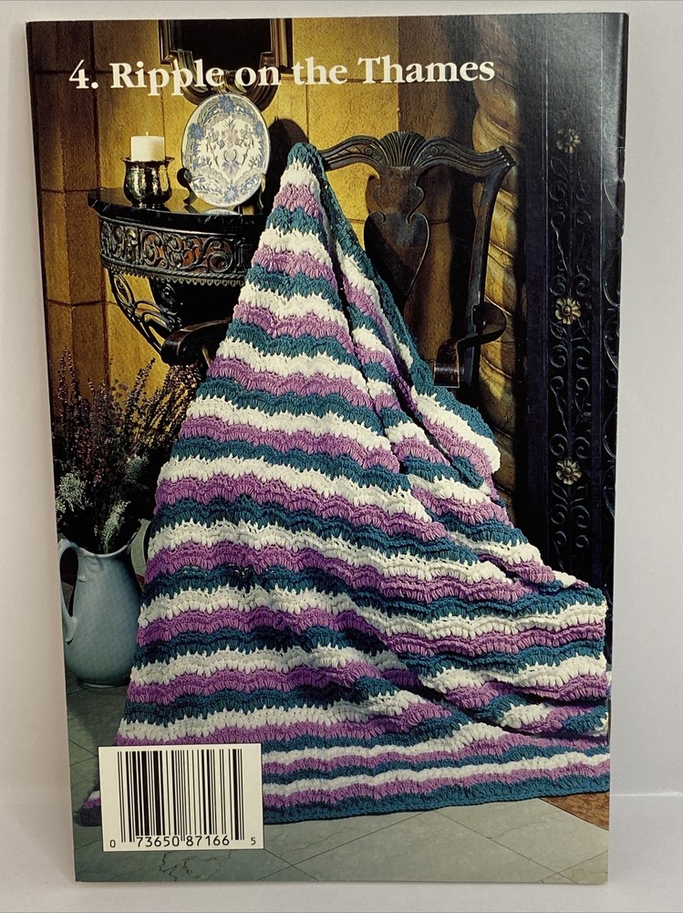 Red Heart Crochet Patterns Victorian Afghan Collection Pattern Book 368