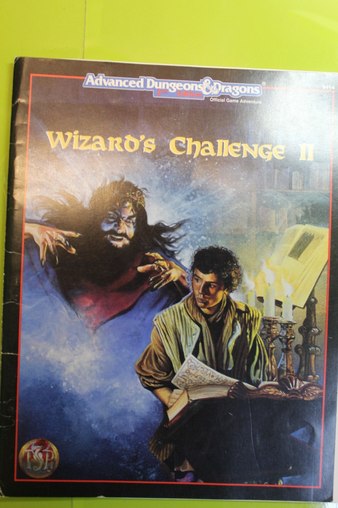 TSR Advanced Dungeons & Dragons 2nd Edition Wizard's Challenge II (DAMAGED)