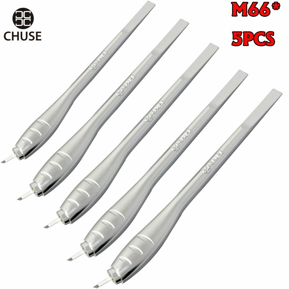 CHUSE 5pcs Microblading Pen Eyebrows Manual Tattoo Micro Blades SPMU Sterilized