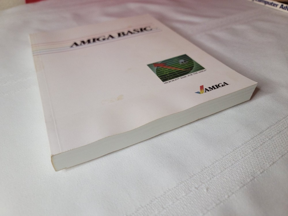 Vintage Amiga Basic Programming Book Paperback