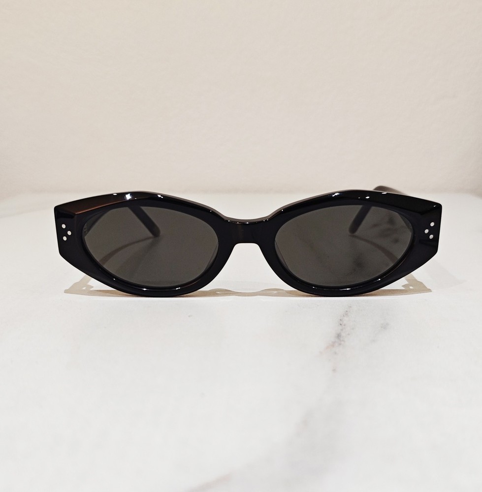 Gentle Monster Dada 01 Sunglasses Butterfly Shape Bold Black Frame