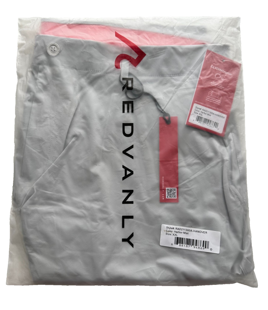 Redvanly Hanover Short 9" ~ Color Harbor Mist ~ Size Extra Extra Large ~ NWT