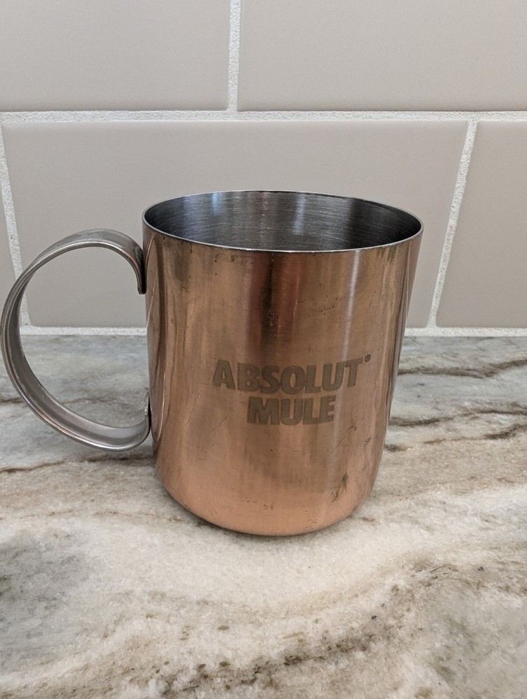 Absolut Vodka Mule Mug Copper Collectors Edition