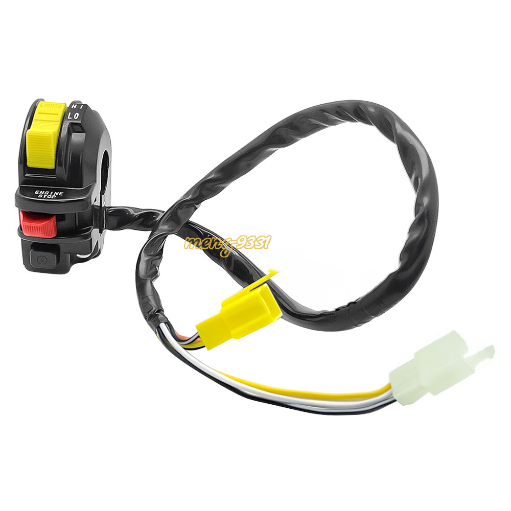 Control Start Kill Stop Switch Headlight for Suzuki Quadrunner 230 250 1985-1987
