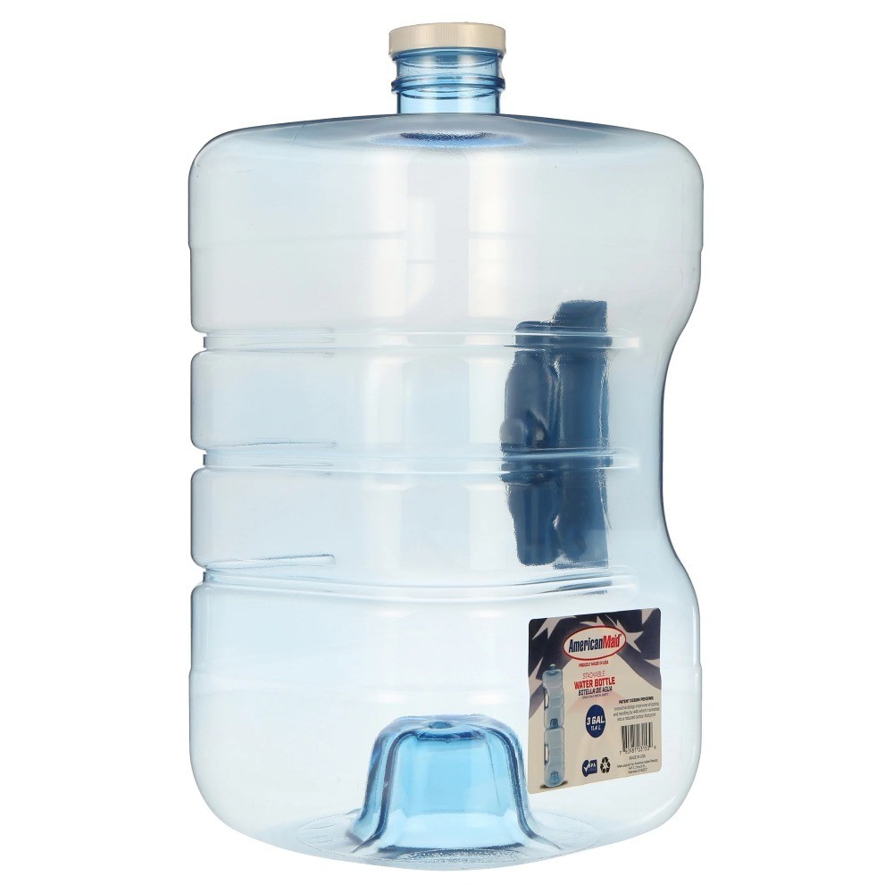 Stackable Refillable 3 Gallon Water Bottle with Spigot Free