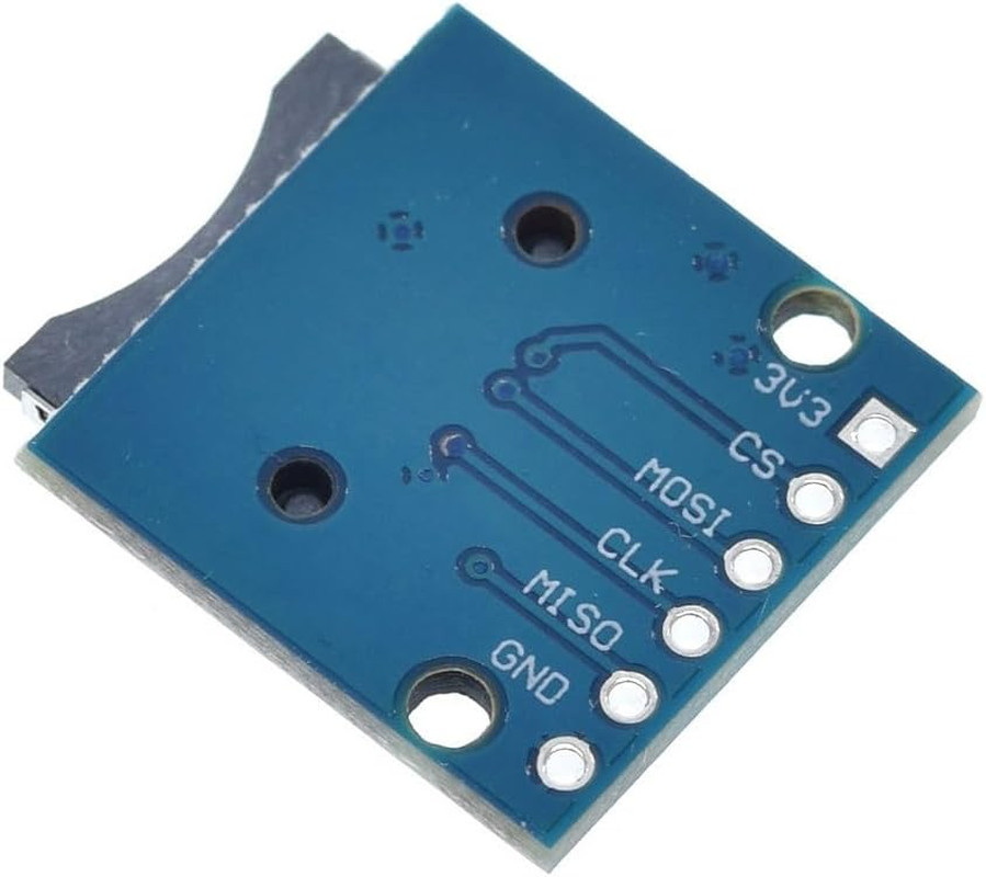 6 Pcs Micro SD TF Card Adapter Mini Reader Module 3.3V 6 Pin SPI Interface Compa