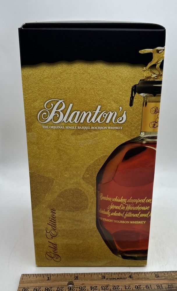 Blanton's Gold Edition Box Only Empty 750 ml