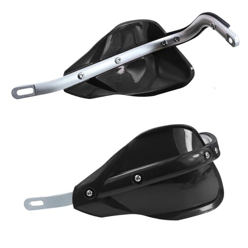 Universal Motorcycle Handlebar Protection Hand Guards Handguards Handle Black