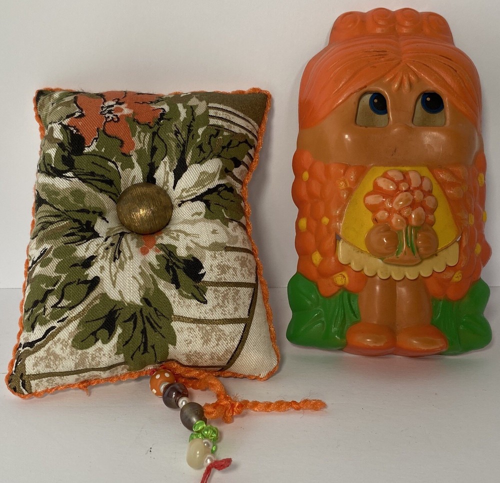 Vintage Style Pin cushion With Light switch Plate 18