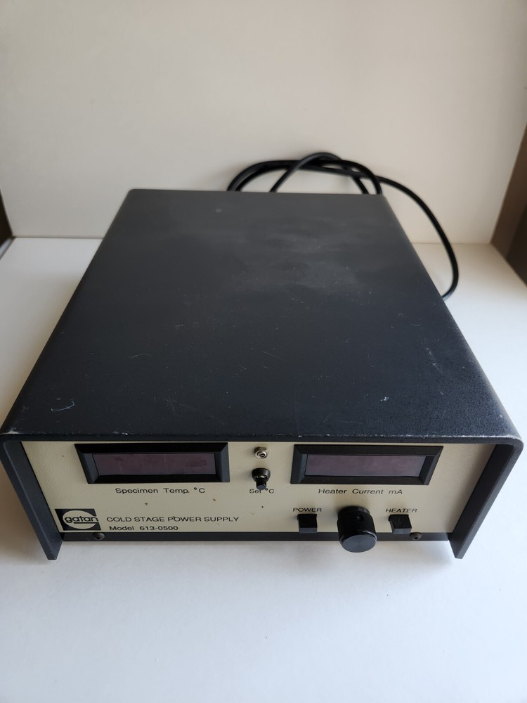 GATAN TEM Cold Stage Power Supply model 613-0500 USED, UNTESTED, POWERS ON