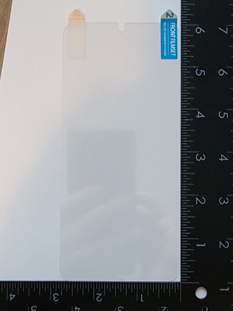 3x Samsung Galaxy S25+ Screen Protector w/ cloth