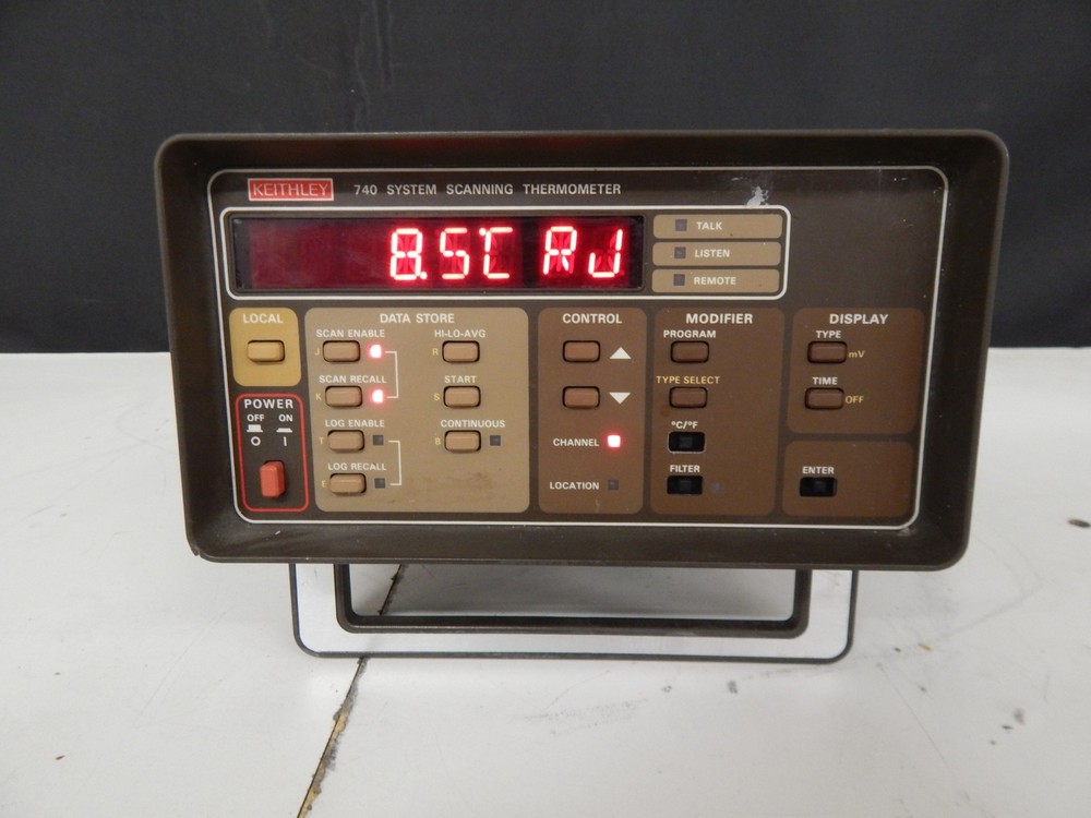 ^^ Keithley 740 System Scanning Thermometer (FCP81)