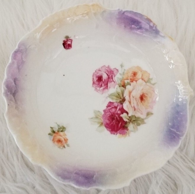 Vintage floral diah Germany