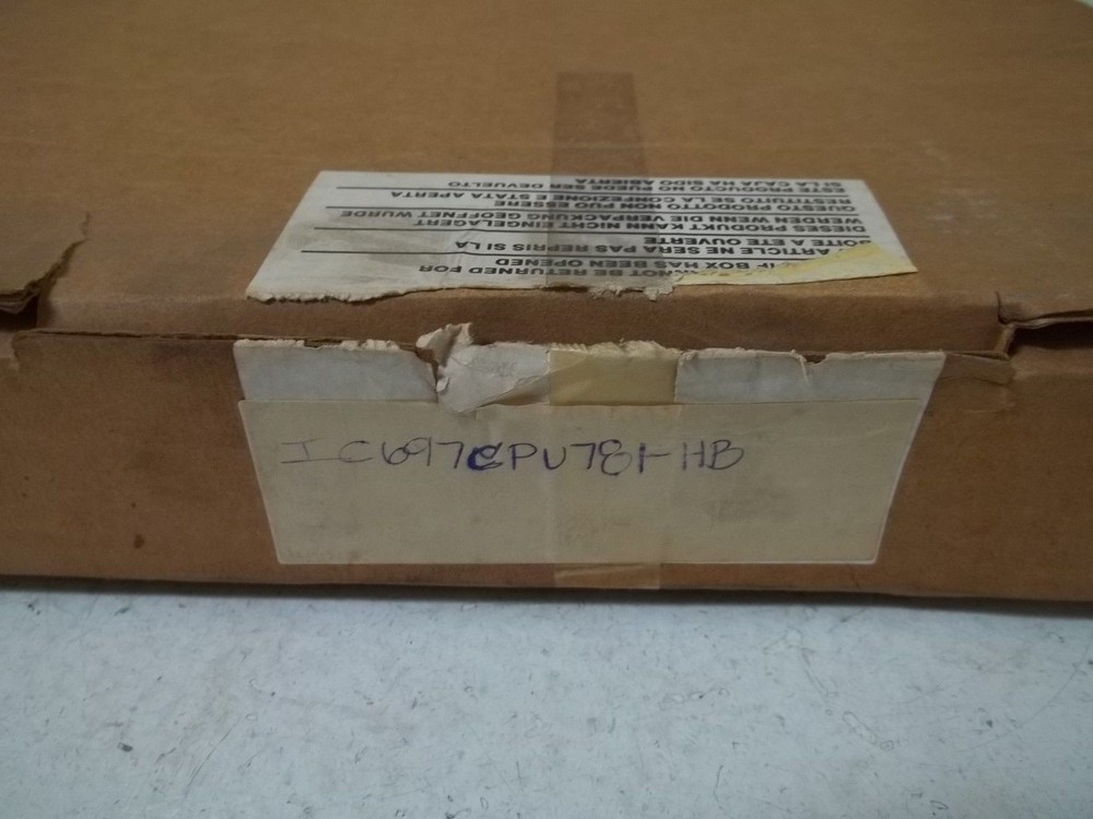 GE FANUC IC697CPU781-HB CENTRAL PROCESSING UNIT NSMP