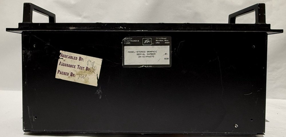 Peavey 10 Band Stereo Graphic Equalizer