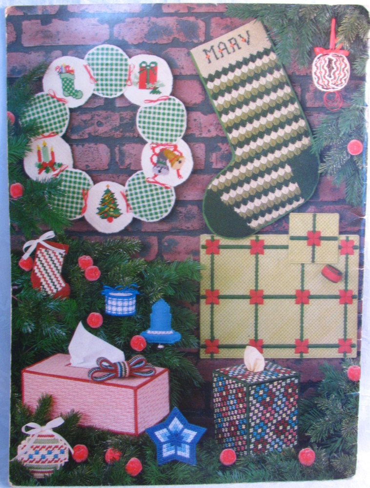 It's Christmas 29 Plastic Canvas Projects Needleworks Pattern Book 106