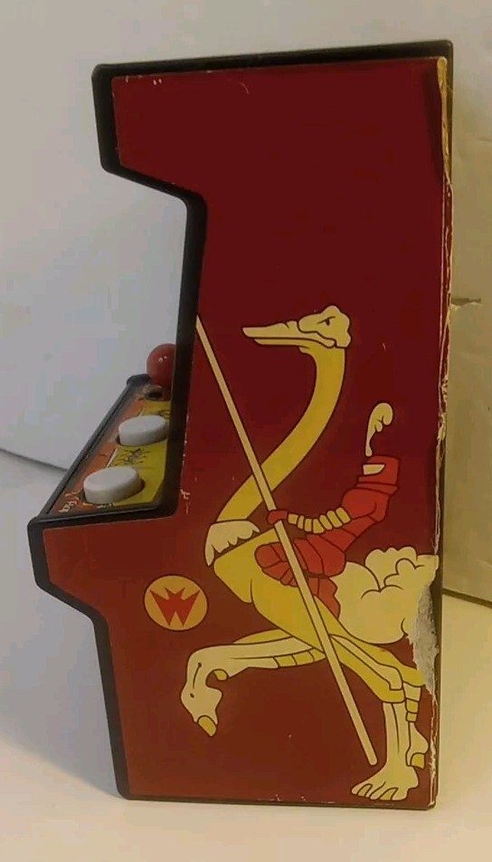 Joust Mini Arcade by Midway Classic Arcade Handheld Electronic Game WORKING!