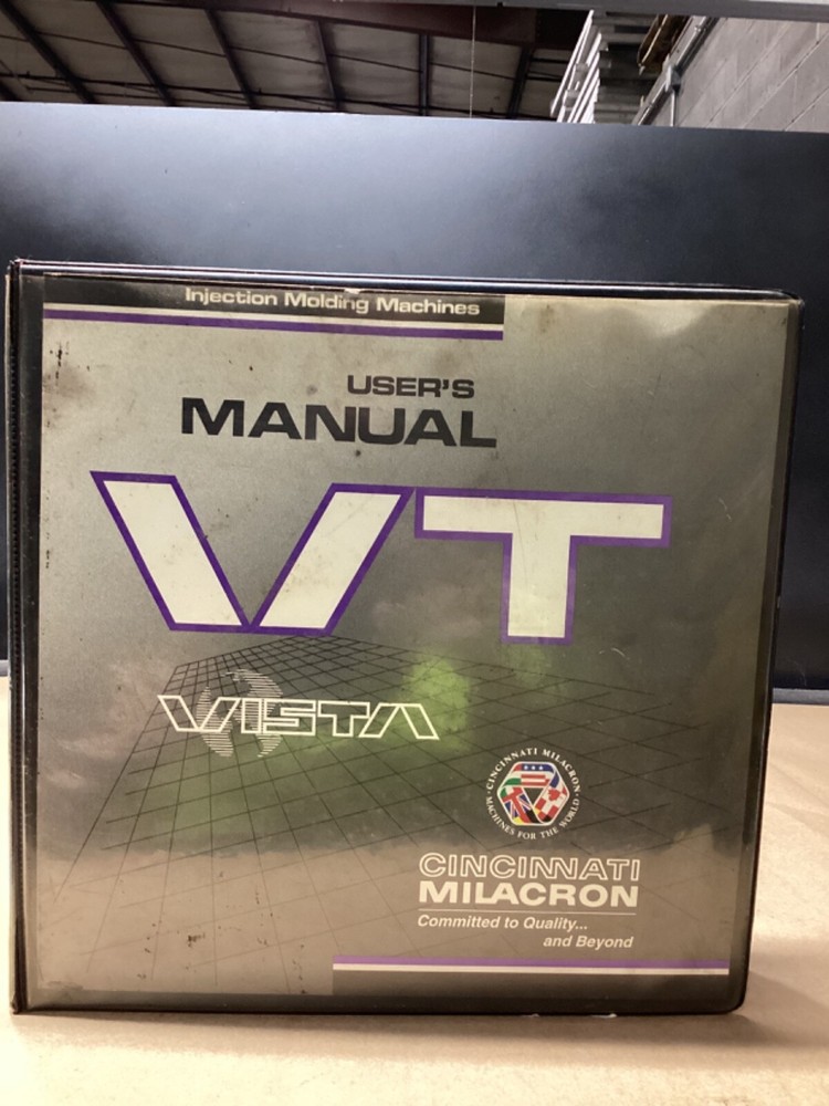 Cincinnati Milacron VT Users Manual #148G24PR7