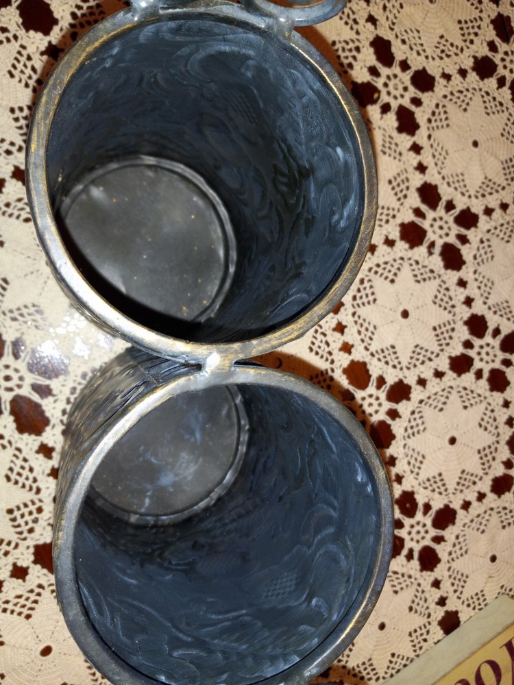Metal Double Wine Carrier With Handle