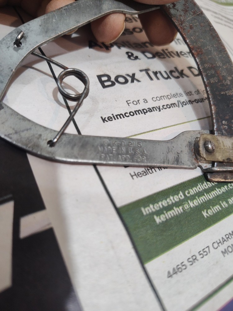 Vintage K-D Tools Brake Tool Lining Gages USA 🇺🇸