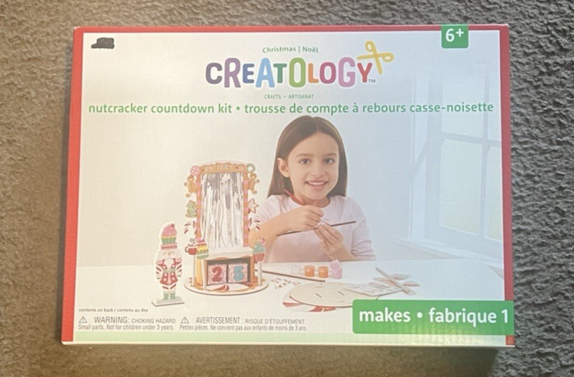 CREATOLOGY KIDS CHRISTMAS CRAFT (NUTCRACKER) COUNTDOWN KIT